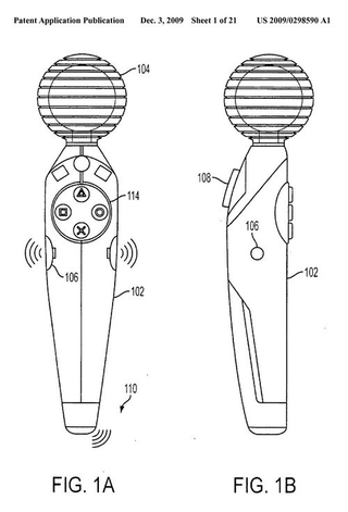 Illustration for article titled Sony Motion Controller Patent